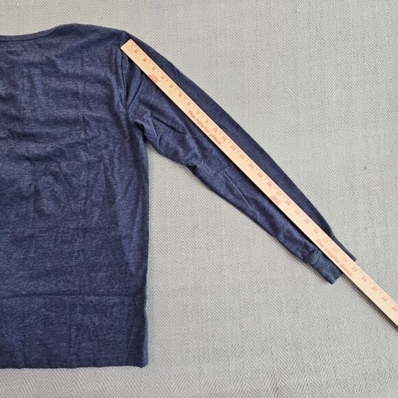 Kinetix Casual Luxury Men's Long Sleeve Henley Size Small Heather Navy NWT - Picture 13 of 13